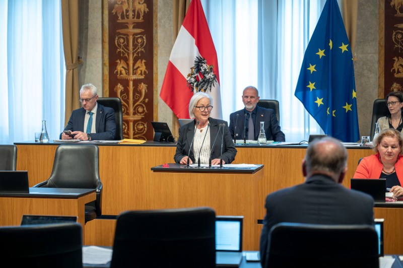 Bundesrätin Irene Partl (FPÖ) am Redner:innenpult