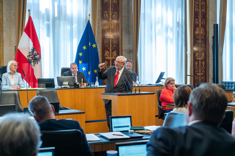 Budnesrat Christoph Matznetter (SPÖ) am Redner:innenpult