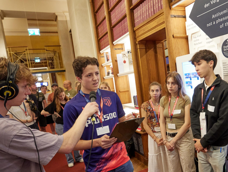 Diskussion im Rahmen des Workshops "Tacheles reden: Verstehen verbindet"