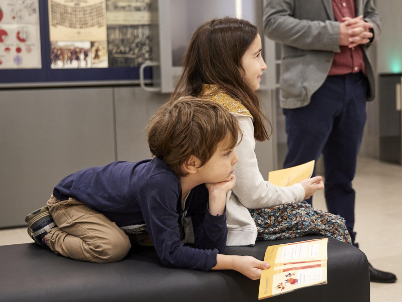 Führung durch das Parlament