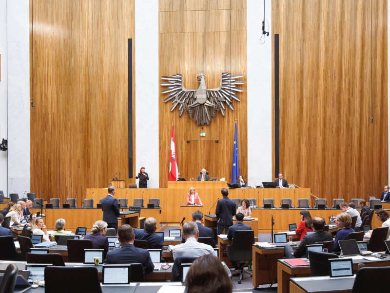 Blick ins Plenum