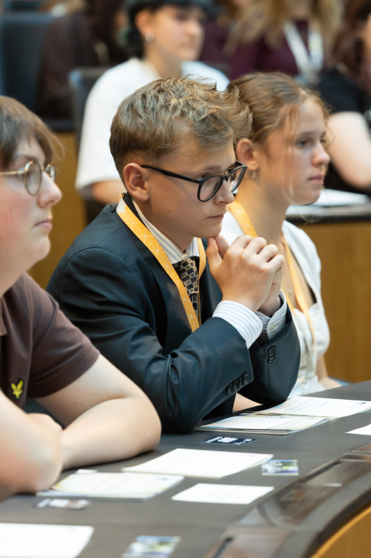 Blick Richtung Schülerinnen und Schüler