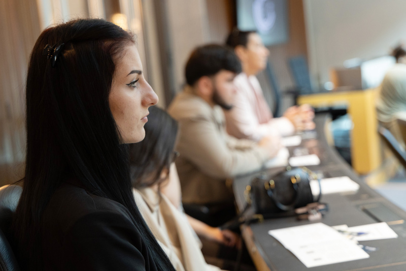 Blick Richtung Schülerinnen und Schüler