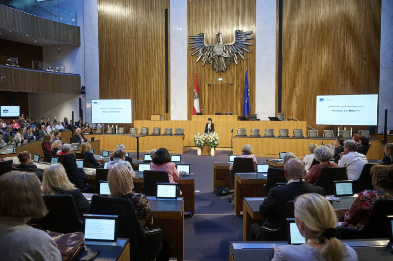 Rede. Bildende Künstlerin Renate Bertlmann