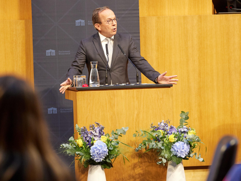 Eröffnungsworte Zweiter Nationalratspräsident Peter Haubner (ÖVP)   