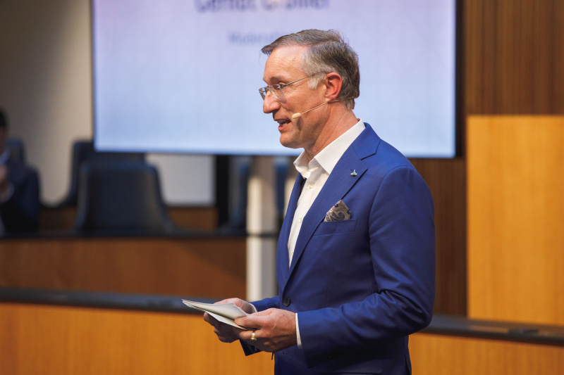 Moderation. Direktor des ÖWF Gernot Grömer