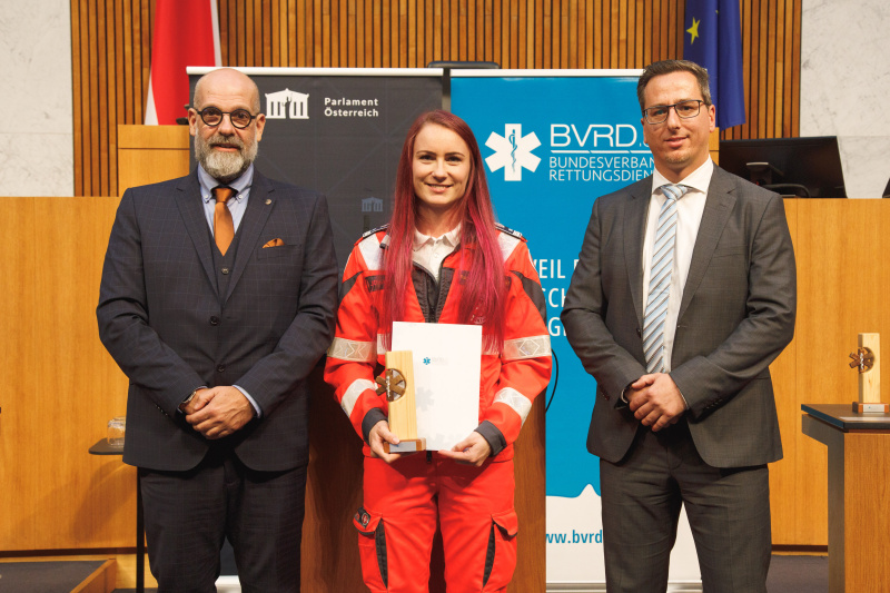 Gewinnerin: Hannah Rusterholz - Johanniter Kärnten