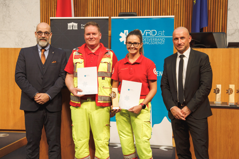 Gewinner: Regina Ecker und Gordon Campbell - ASB Linz