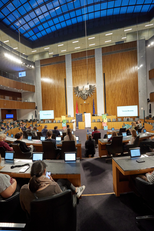 Moderation Verena Mischitz