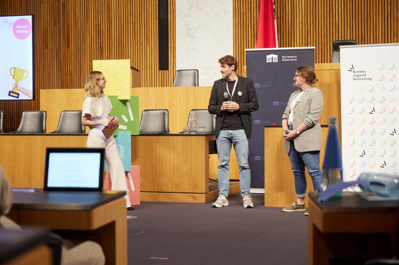 Kategorie: Klimadialog. Nennung Siegerprojekt & Kurz-Interview. Klimagefühle-WS - Psychologists for Future Austria