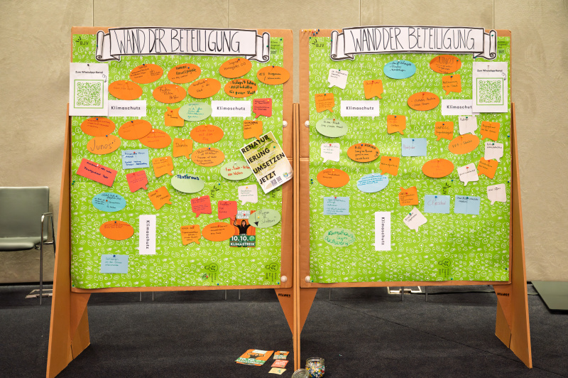 "Wand der Beteiligung"