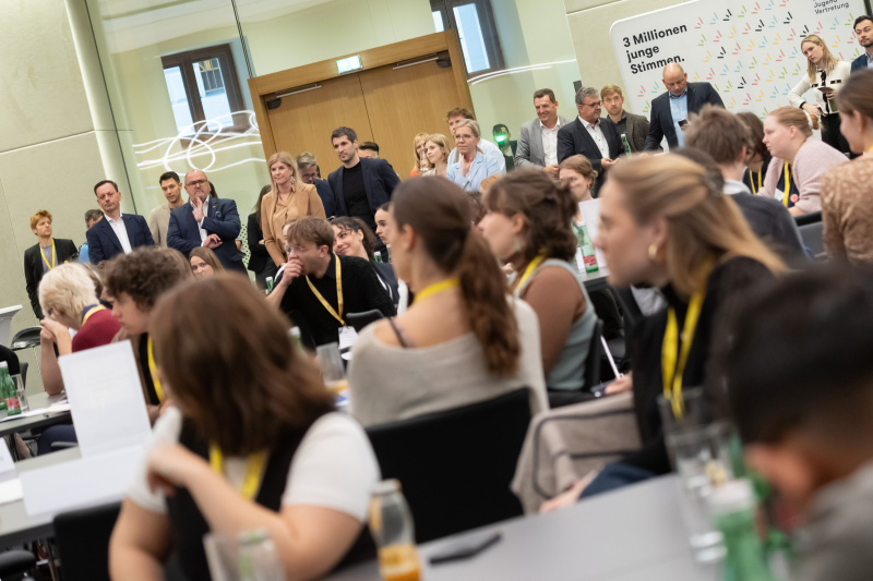 Begrüßung der Nationalratsabgeordneten