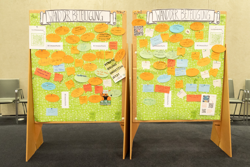 "Wand der Beteiligung"