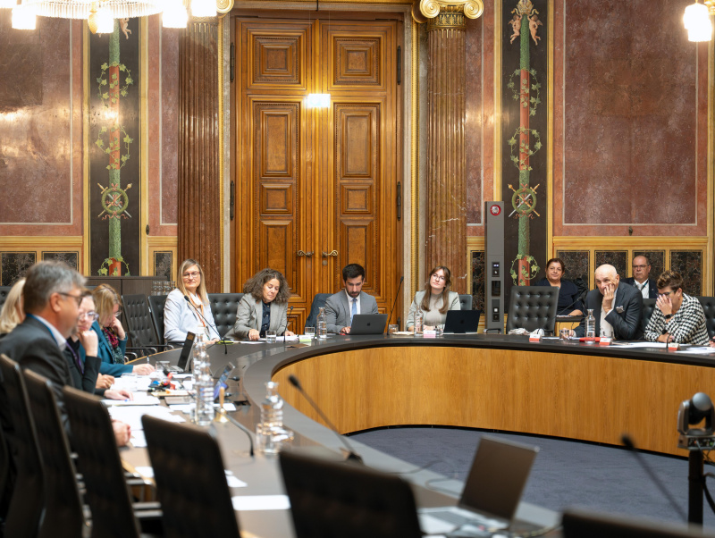 Ausschuss: Blick Richtung Ausschussmtiglieder