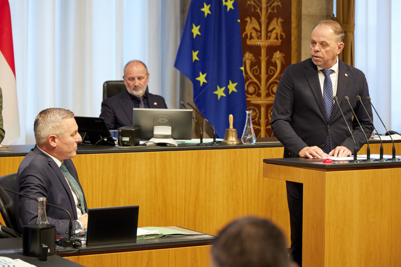 Am Rednerpult: Bundesrat Manfred Repolust (FPÖ)