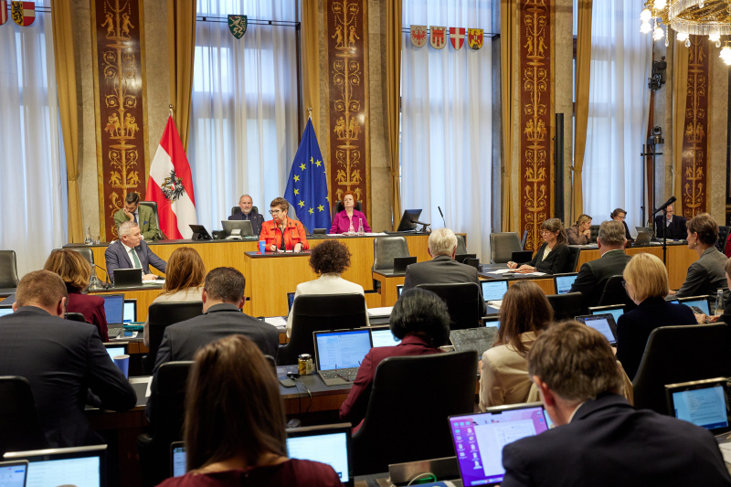 Am Rednerpult: Bundesrätin Bernadette Kerschler (SPÖ)