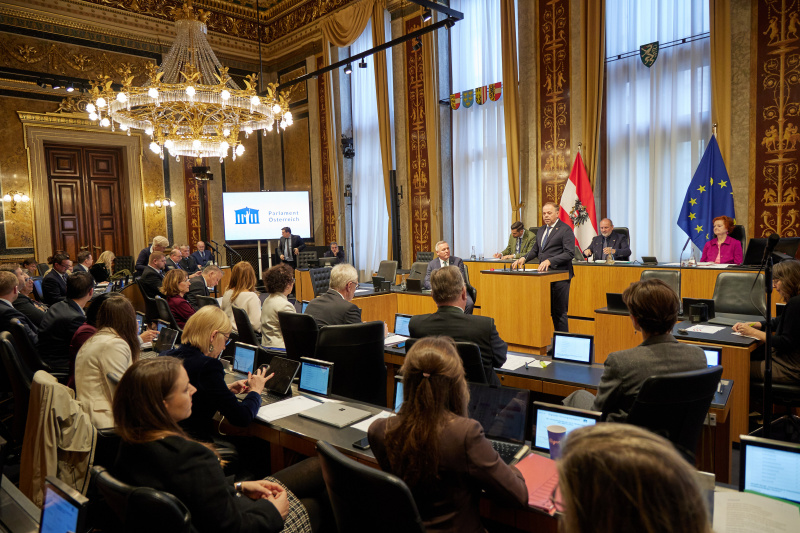 Am Rednerpult: Bundesrat Manfred Repolust (FPÖ)