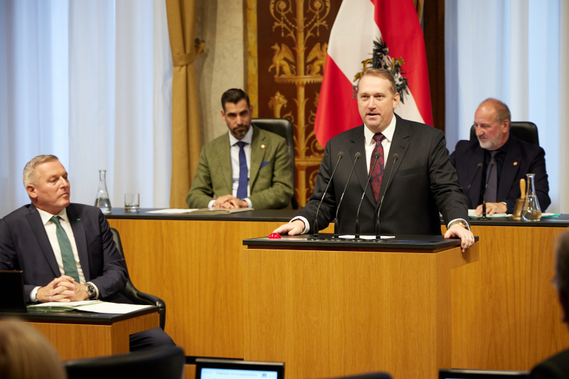 Am Rednerpult: Bundesratsvizepräsident Günther Ruprecht (ÖVP)