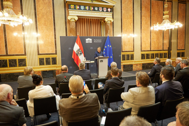 Vortrag Wilhelm Klinger Weinexperte, Ehemaliger Geschäftsführer der Österreich Wein Marketing GmbH