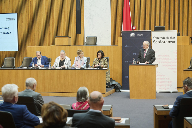 Begrüßung Nationalratspräsident Walter Rosenkranz (FPÖ)