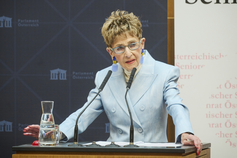 Eröffnungsrede Präsidentin des Seniorenrates Ingrid Korosec