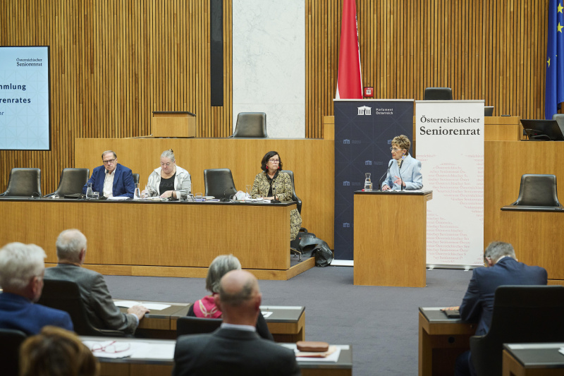 Eröffnungsrede Präsidentin des Seniorenrates Ingrid Korosec