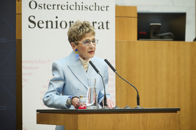 Eröffnungsrede Präsidentin des Seniorenrates Ingrid Korosec
