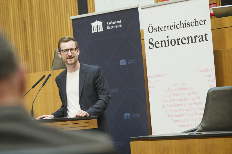 Kurzansprache Nationalratsabgeordneter Johannes Gasser (NEOS)