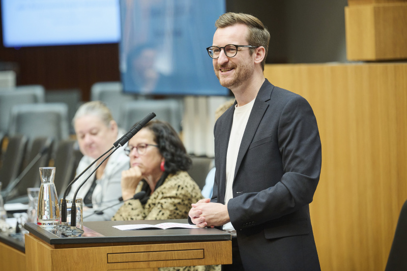 Kurzansprache Nationalratsabgeordneter Johannes Gasser (NEOS)