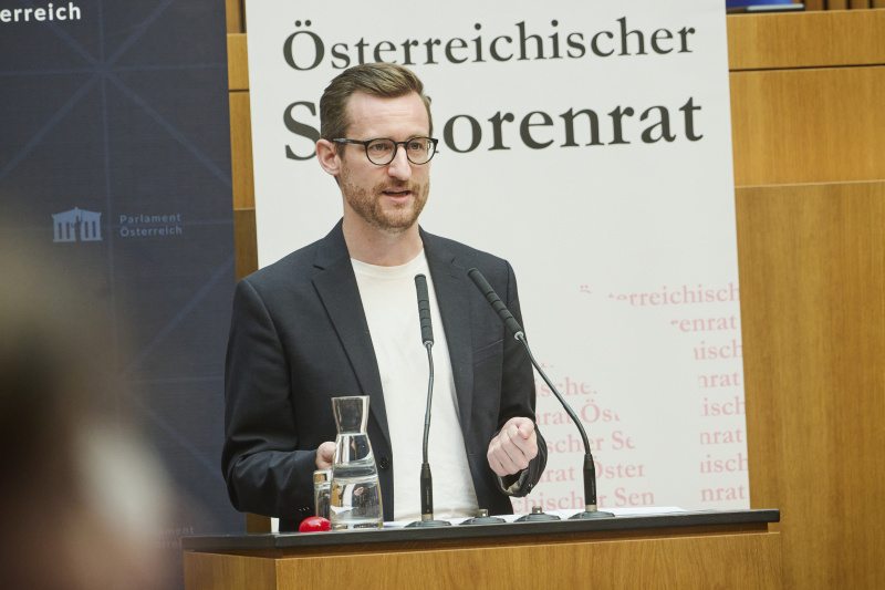 Kurzansprache Nationalratsabgeordneter Johannes Gasser (NEOS)