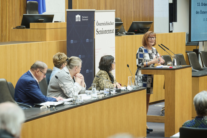 Kurzansprache Nationalratsabgeordnete Andrea Schartel (FPÖ)