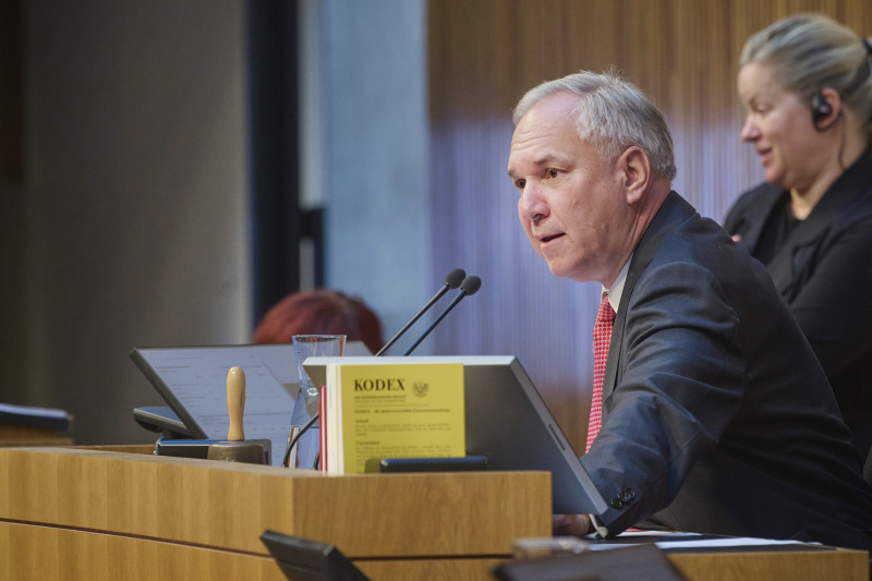 Nationalratspräsident Walter Rosenkranz (FPÖ)