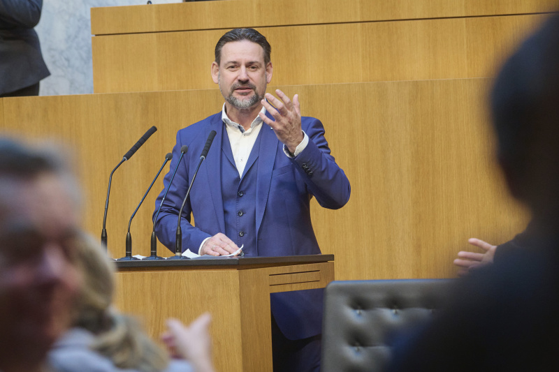 Am Rednerpult Nationalratsabgeordneter Friedrich Ofenauer (ÖVP)