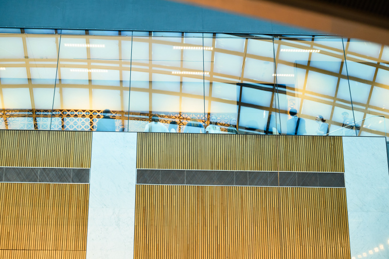 Blick Richtung Plenarium