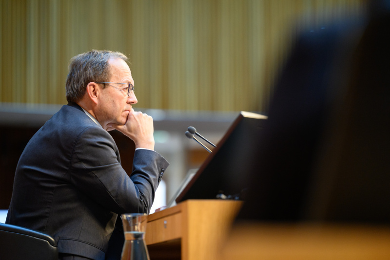 Zweiter Nationalratspräsident Peter Haubner (ÖVP) am Präsidium