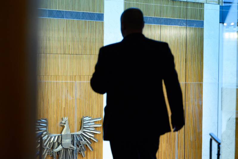 Blick Richtung in den Sitzungssaal