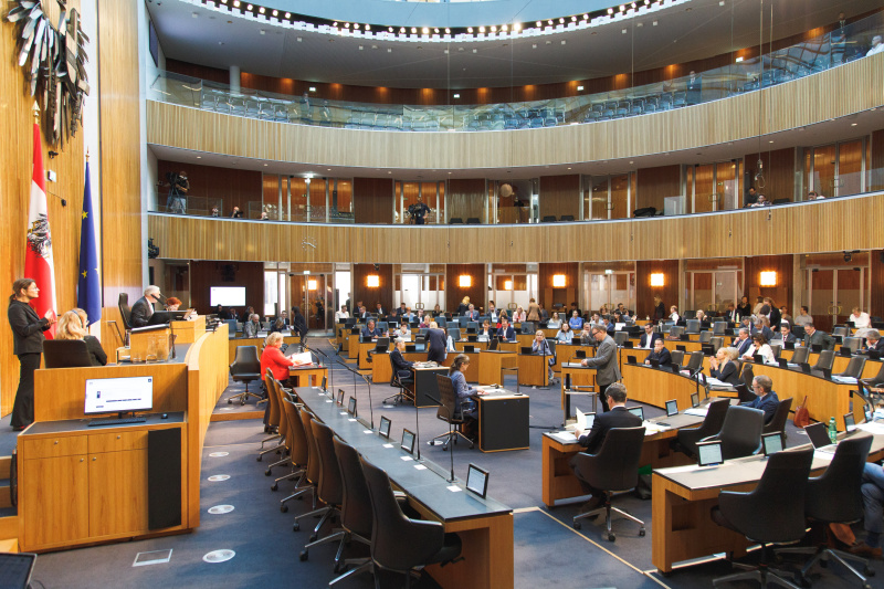 Blick ins Plenum