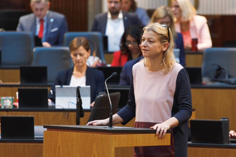 Fragestellung Nationalratsabgeordnete Barbara Teiber (SPÖ)