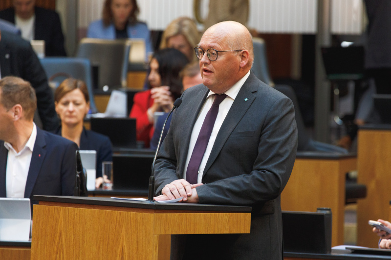 Fragestellung Nationalratsabgeordneter Laurenz Pöttinger (ÖVP)