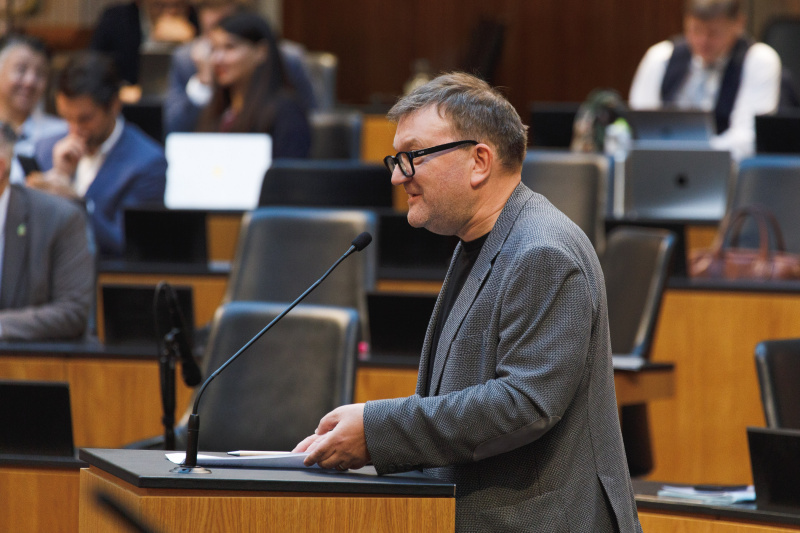 Fragestellung Nationalratsabgeordneter Markus Koza (GRÜNE)