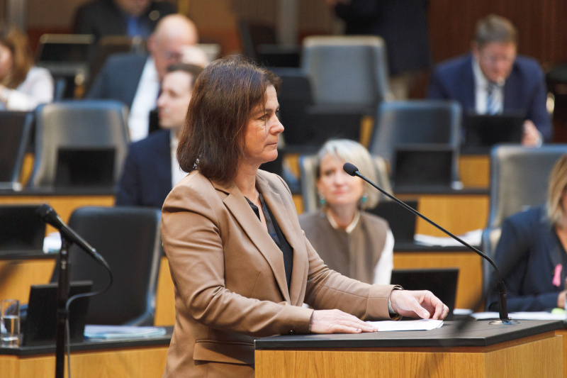 Fragestellung Nationalratsabgeordnete Bettina Zopf (ÖVP)