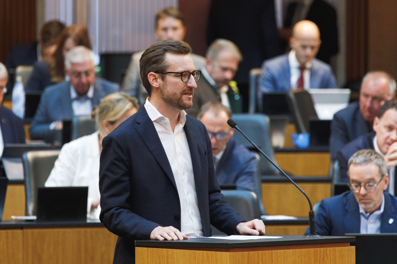 Fragestellung Nationalratsabgeordneter Johannes Gasser (NEOS)
