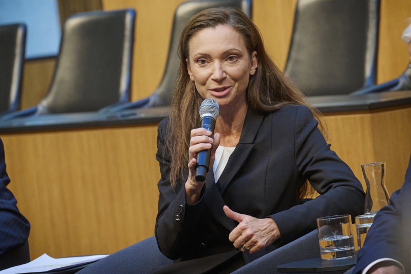 Podiumsdiskussion. Nationalratsabgeordnete Susanne Fürst (FPÖ)