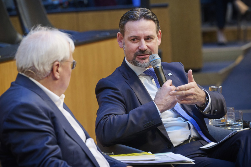 Podiumsdiskussion. Nationalratsabgeordneter Friedrich Ofenauer (ÖVP)