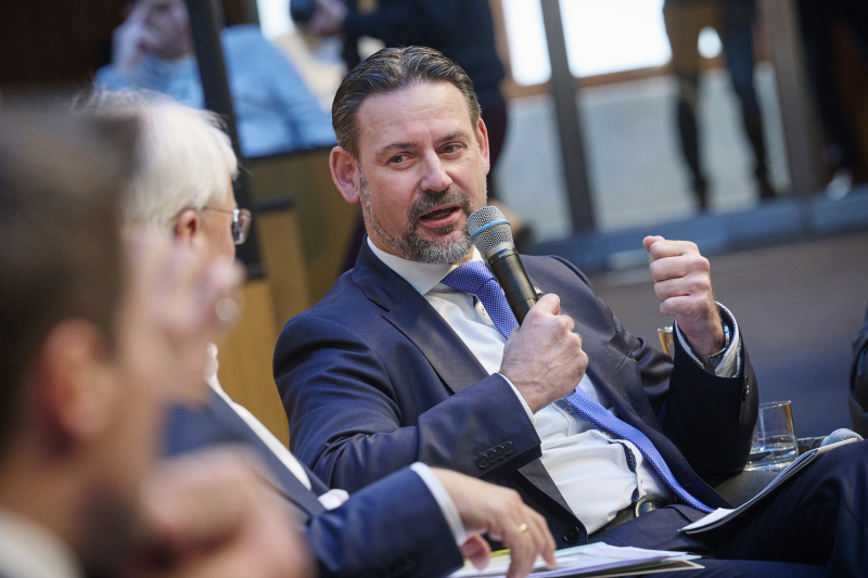 Podiumsdiskussion. Nationalratsabgeordneter Friedrich Ofenauer (ÖVP)