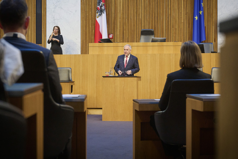 Eröffnungsworte Nationalratspräsident Walter Rosenkranz (FPÖ)