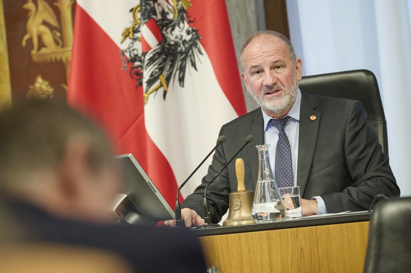 Eröffnung und Begrüßung Bundesratspräsident Peter Samt (FPÖ)