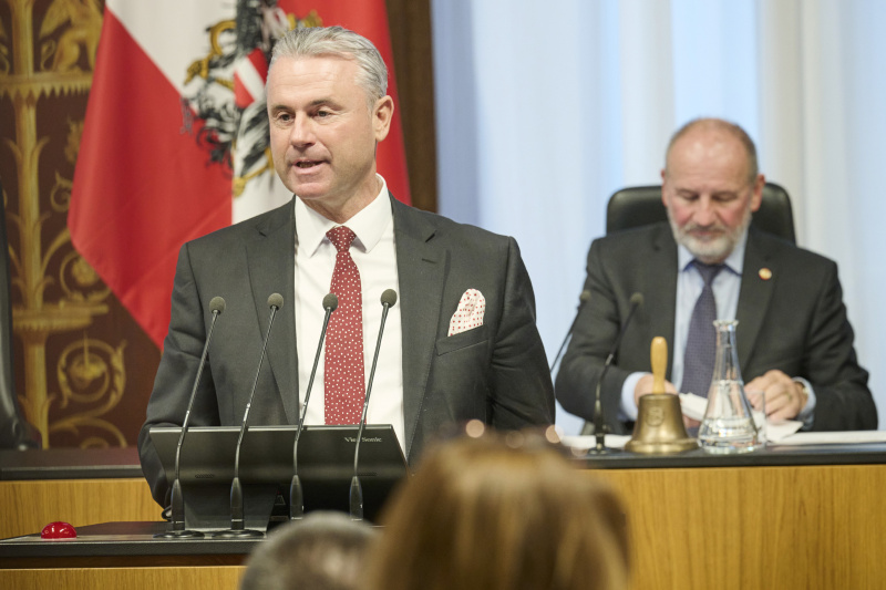 Eingangsreferat. Dritter Nationalratspräsident a. D. Norbert Hofer