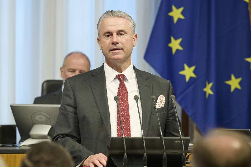 Eingangsreferat. Dritter Nationalratspräsident a. D. Norbert Hofer