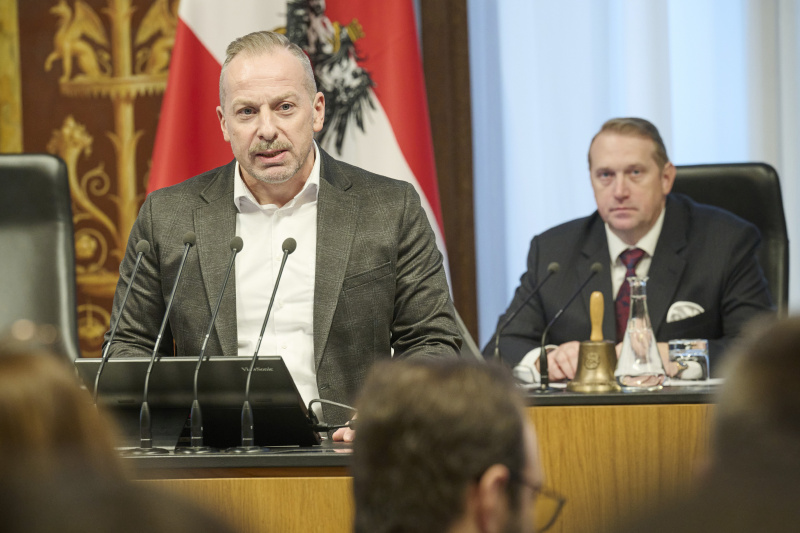 Am Rednerpult: Bundesrat Stephan Auer-Stüger (SPÖ)
